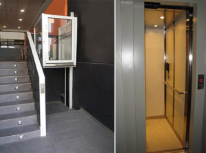 Ascenseurs de personnes - ascenseurs verticaux