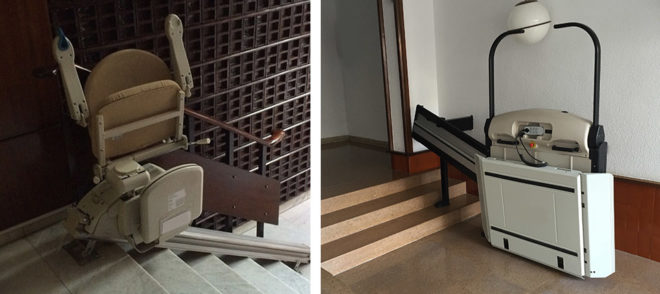 Monte-escaliers - Chaises et plates-formes Monte-escaliers Monte-escaliers - Chaises et plates-formes Monte-escaliers