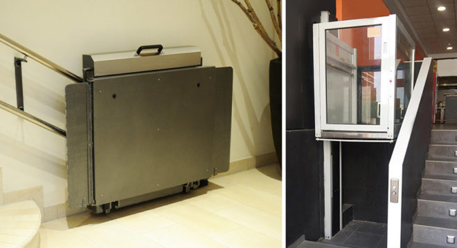 Monte-escaliers pour locaux commerciaux Monte-escaliers pour locaux commerciaux