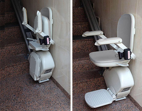 Chaises électriques pour monter les escaliers