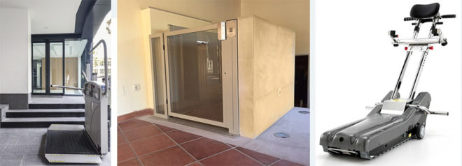 Monte-escaliers pour fauteuils roulants Monte-escaliers pour fauteuils roulants