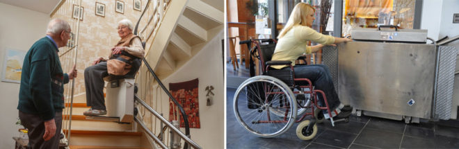 Systèmes de monte-escalier Systèmes de monte-escalier