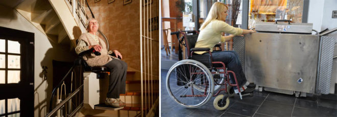 Monte-escaliers recommandés Monte-escaliers recommandés