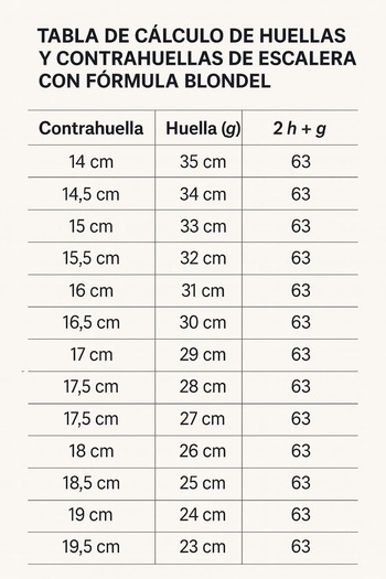 Ejemplos Medidas Escalones 