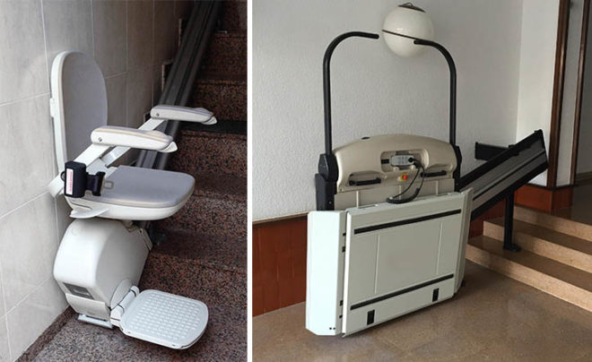 Machine à monter les escaliers Machine à monter les escaliers