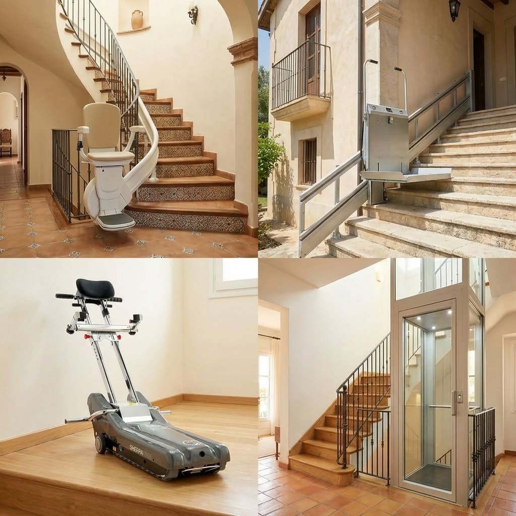 Opciones a Rampas para escaleras